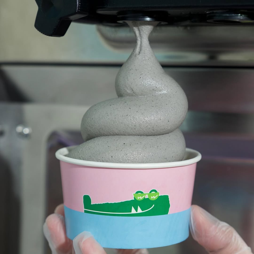 Matcha soft serve